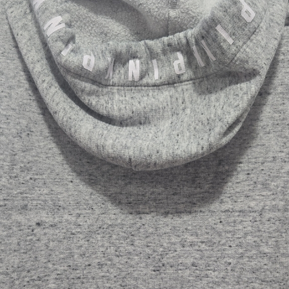 PINK Victoria's Secret Heather Gray Cowl Neck Sweater - Picture 4 of 4